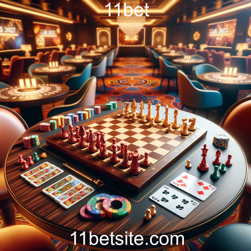 Descubra o Fascinante Mundo dos Jogos de Mesa no 11bet